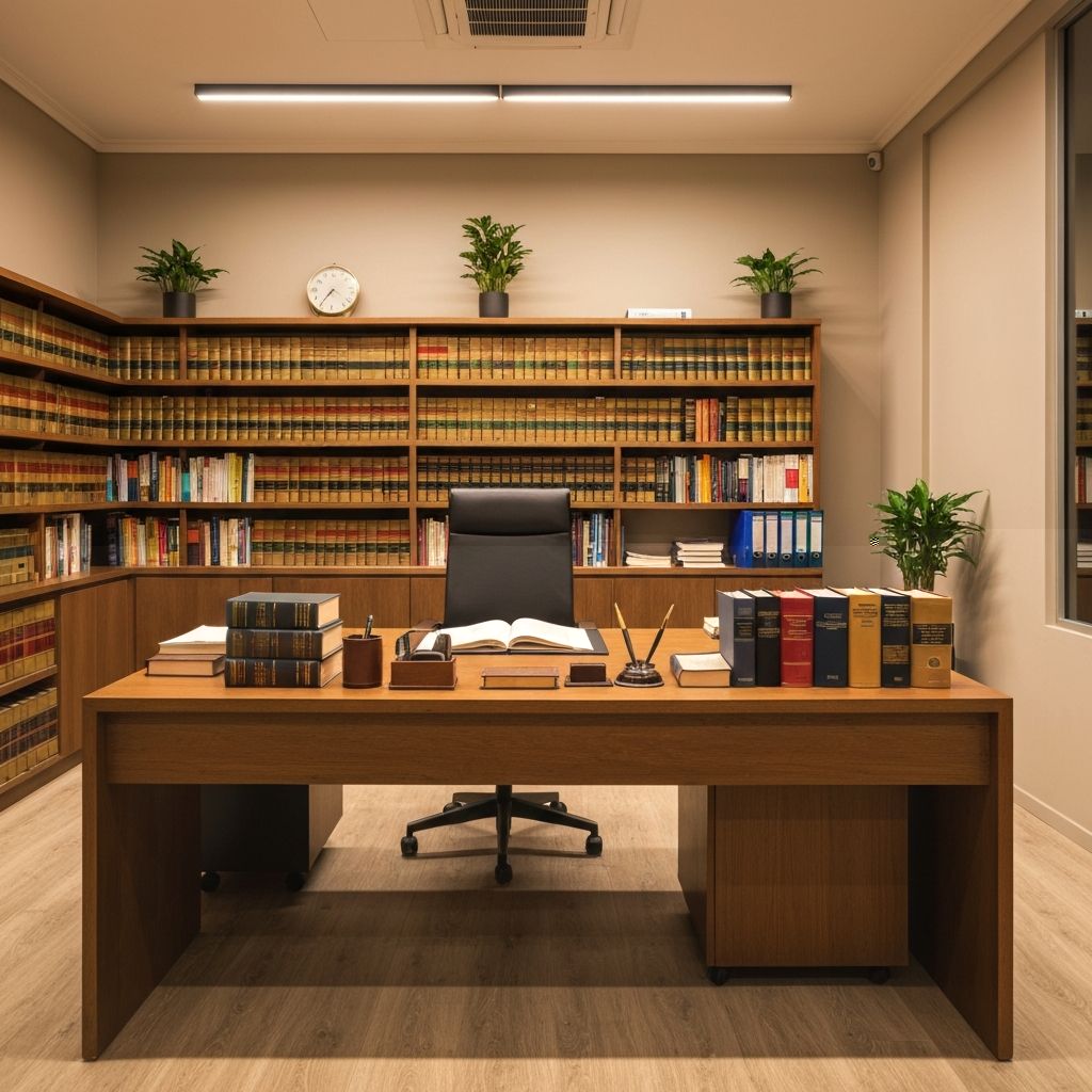 Advocate Keshar Bahadur Dahal at his law office